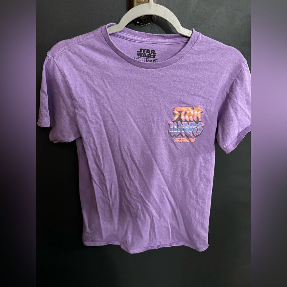 Star Wars The Dark Side Purple TShirt Men's NWOT - Picture 2 of 7